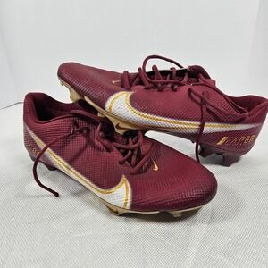 Nike Vapor Edge Pro 360 FSU Team Issued Football Cleats Mens 13 Garnet Gold